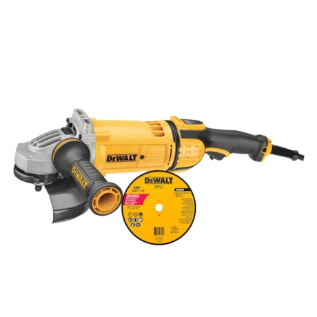 Kit DEWALT Esmerilhadeira Angular 9