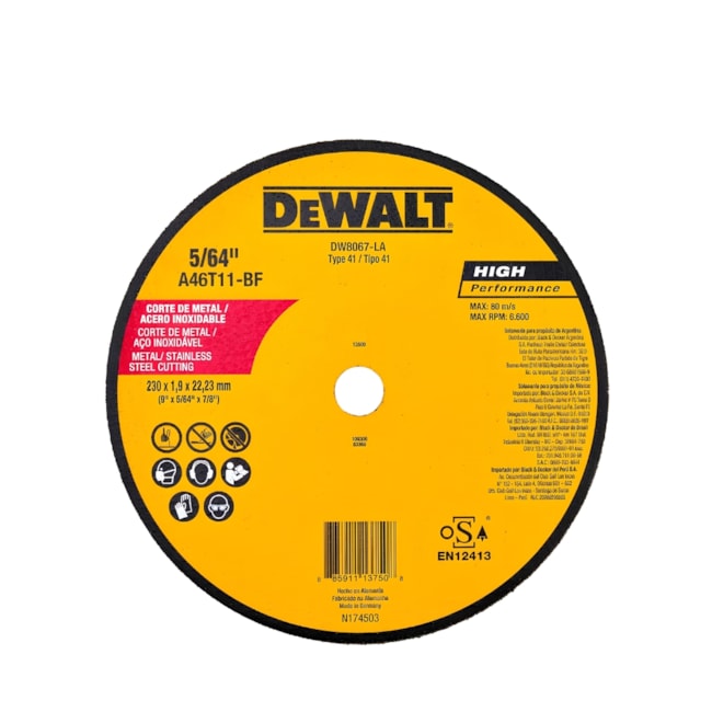 Kit DEWALT Esmerilhadeira Angular 9