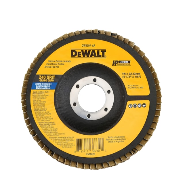 Kit DEWALT Força Heavy Duty Desbaste Esmerilhadeira Angular 4.1/2