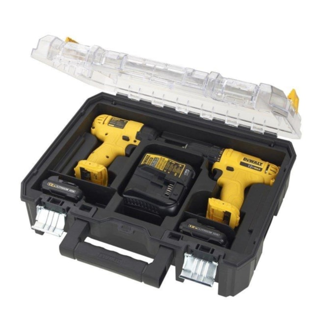 Kit DEWALT Furadeira 3/8