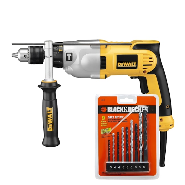Kit DEWALT Furadeira de Impacto 1/2