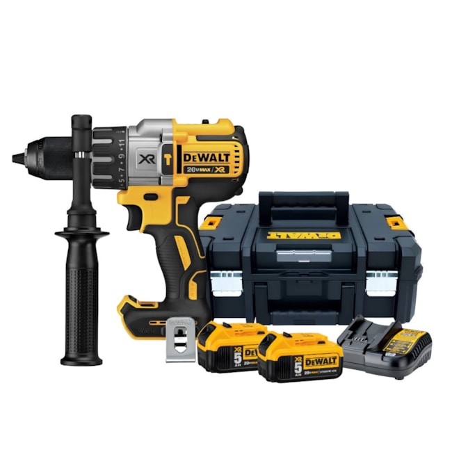 Kit DEWALT Furadeira/Parafusadeira de Impacto 1/2