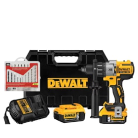 Kit DEWALT Furadeira Parafusadeira de Impacto 1/2