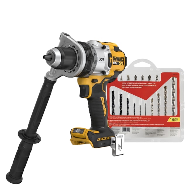 Kit DEWALT Furadeira Parafusadeira de Impacto 1/2
