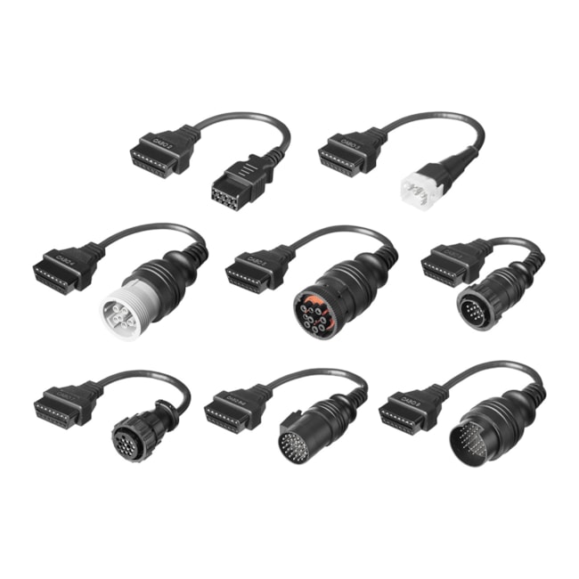 Kit Diesel Pesado e Leve de Cabos Adaptadores para Scanner 108810 RAVEN-178bfc3b-8451-425a-b0bb-6138509491c9