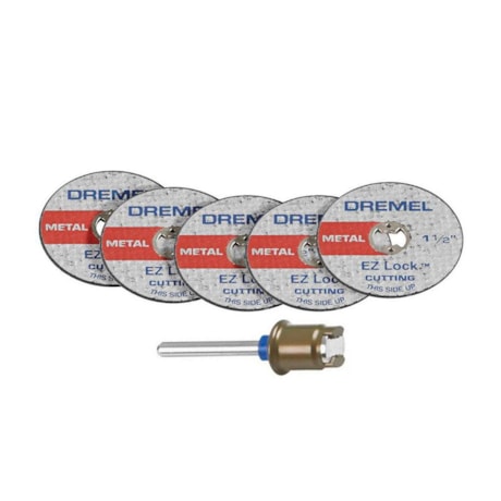 Kit Disco de Corte 38mm com Haste Adaptadora EZ-Lock 2615E406AD DREMEL-7419d8c5-93c9-423d-8097-1502db0a9064