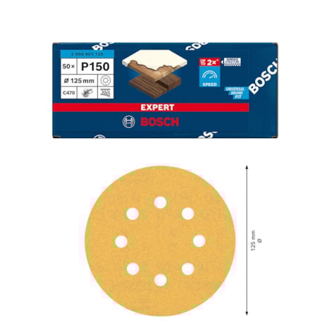 Kit Disco de Lixa para Madeira 5