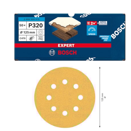 Kit Disco de Lixa para Madeira 5