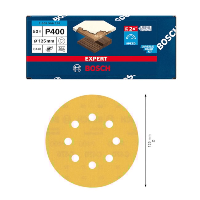 Kit Disco de Lixa para Madeira 5