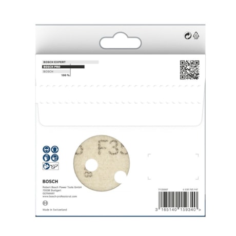 Kit Disco de Lixa PRO F355 125mm GR100 para Concreto com 5 Peças 2608605116 BOSCH-a91584ea-040d-45c4-aca6-80713084725b