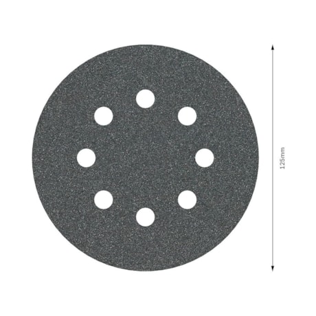 Kit Disco de Lixa PRO F355 125mm GR100 para Concreto com 5 Peças 2608605116 BOSCH-74b0be54-17c1-442e-910b-dd20bf7ff051