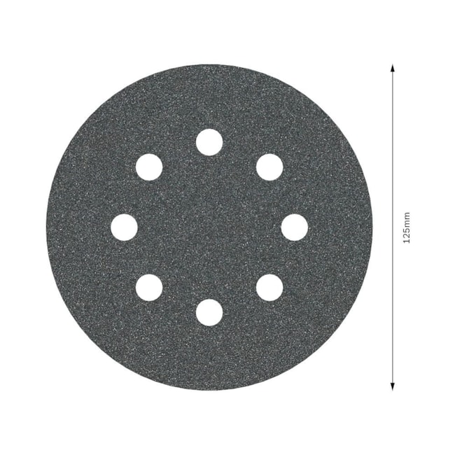 Kit Disco de Lixa PRO F355 125mm GR100 para Concreto com 5 Peças 2608605116 BOSCH-a6613455-f0e6-4a68-9b70-03f3448703fb