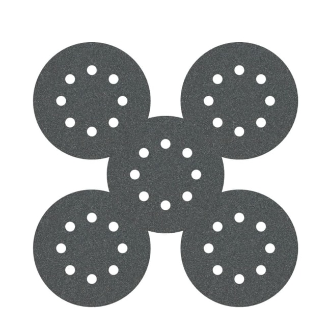 Kit Disco de Lixa PRO F355 125mm GR100 para Concreto com 5 Peças 2608605116 BOSCH-4250865a-2b02-48ea-a96d-240d814b42e1