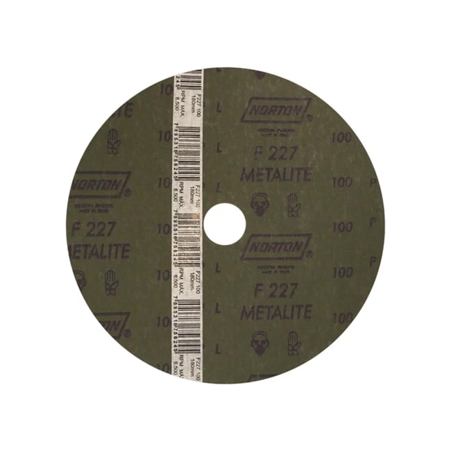 Kit Discos de Lixa para Aço 4.1/2