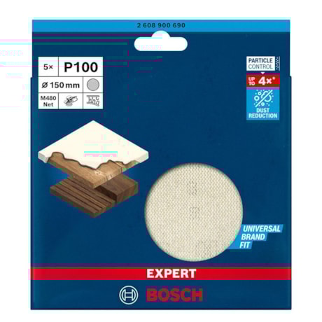 Kit Discos de Lixa para Madeira 6