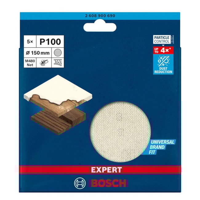 Kit Discos de Lixa para Madeira 6