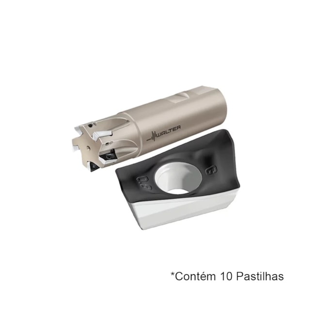Kit Fresa/Cabeçote Intercambiável 25mm - 90° com 10 Pastilhas ADMT10 e 1 Chave F4042KIT035TTS WALTER-a3e01dbd-3147-4e44-a8e3-baa3e4aa2f70