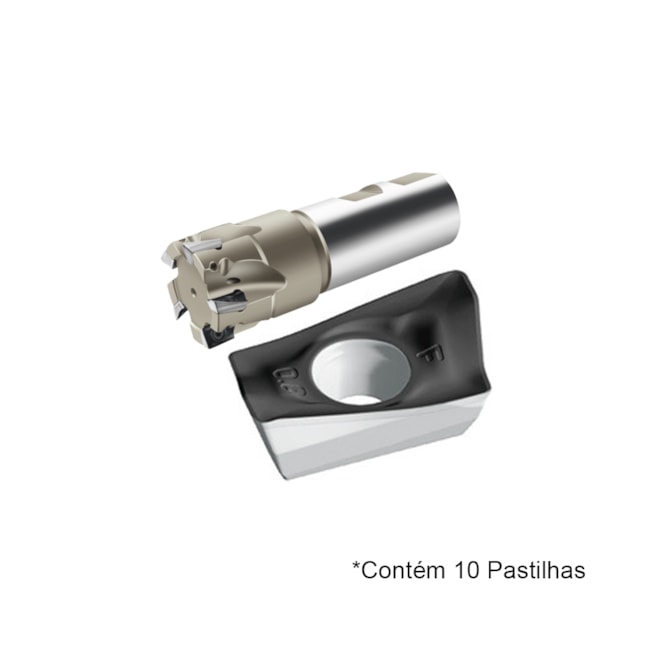 Kit Fresa/Cabeçote Intercambiável F4042 25mm - 90° com 10 Pastilhas ADMT080304R-F56 WKP35S WALTER-0ce824c3-d541-48f0-9b1e-0560f785781a