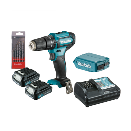 Kit Furadeira de Impacto 3/8