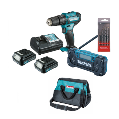 Kit Furadeira de Impacto 3/8