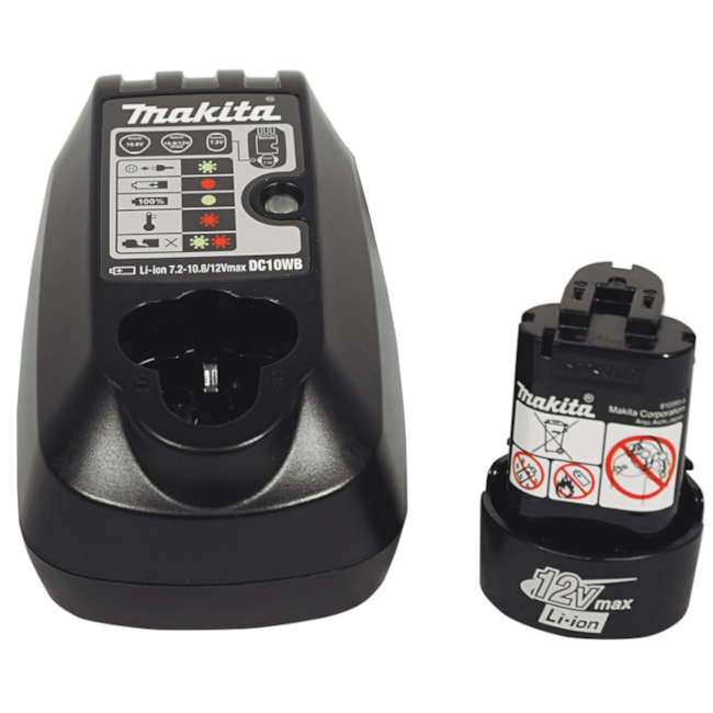 Kit Furadeira Parafusadeira de Impacto 12V com Maleta Bivolt LCT204 MAKITA-07933d40-7b11-4a30-9a18-fe83b43018b0