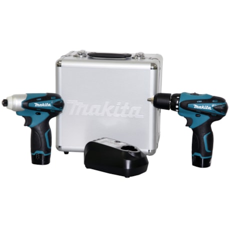 Kit Furadeira Parafusadeira de Impacto 12V com Maleta Bivolt LCT204 MAKITA-3b4ac36a-2f76-4865-a8fe-e7a31a9455de