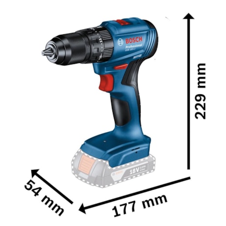 Kit Furadeira Parafusadeira de Impacto 3/8