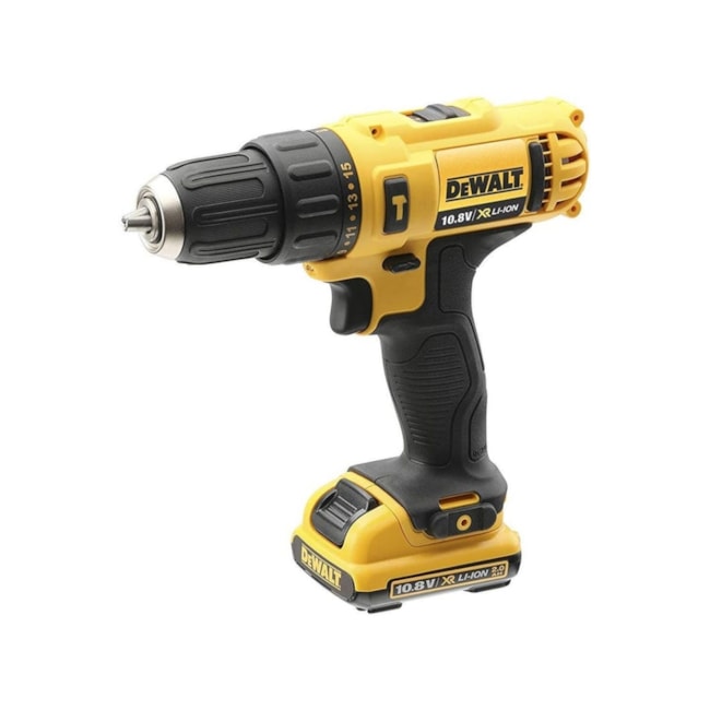 Kit Furadeira Parafusadeira de Impacto DEWALT DCD716D2 12V + Jogo de Brocas e Pontas BLACK DECKER BD0130CS 16 Peças-ba6128eb-f76d-48f1-ac0f-5f395ee72da6