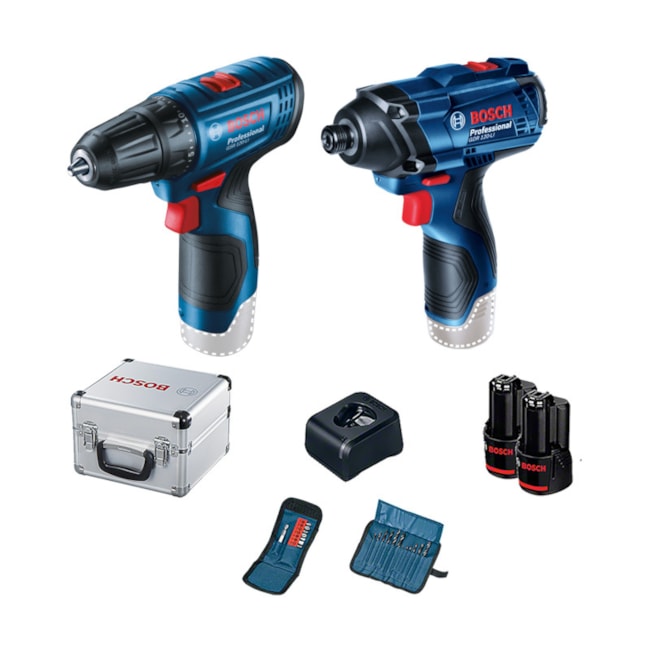 Kit Furadeira Parafusadeira e Chave de Impacto com 2 Baterias 12V 2.0Ah Carregador Bivolt e Maleta 06019G80E3 BOSCH-f6dcb138-800e-4aff-a472-cbb30e9b3658
