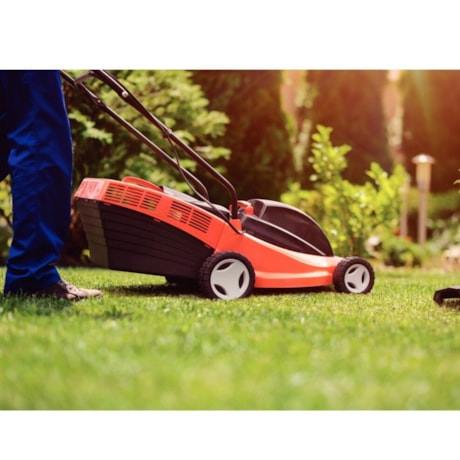 Kit Jardinagem Cortador de Grama Elétrico Tramontina CE35P 1300 W + Tesoura para Poda com Cabo Plástico + Vassoura Plástica para Jardim-753f35db-8bc4-4042-83f6-9fa9d412d628