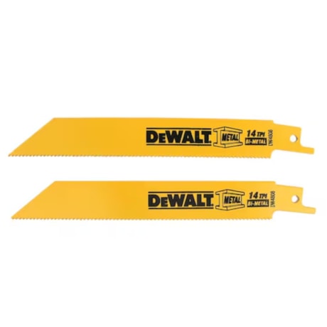 Kit Lâminas de Serra Sabre Bi Metal 6