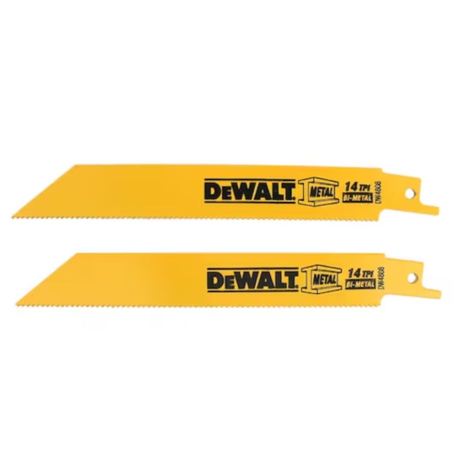 Kit Lâminas de Serra Sabre Bi Metal 6