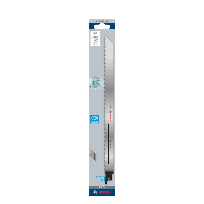 Kit Lâminas de Serra Sabre PRO Ice Inox 250mm Congelados S1211K com 5 Peças 2608652900 BOSCH-8bdbc4f8-ecdc-436d-803c-b413511c6d48