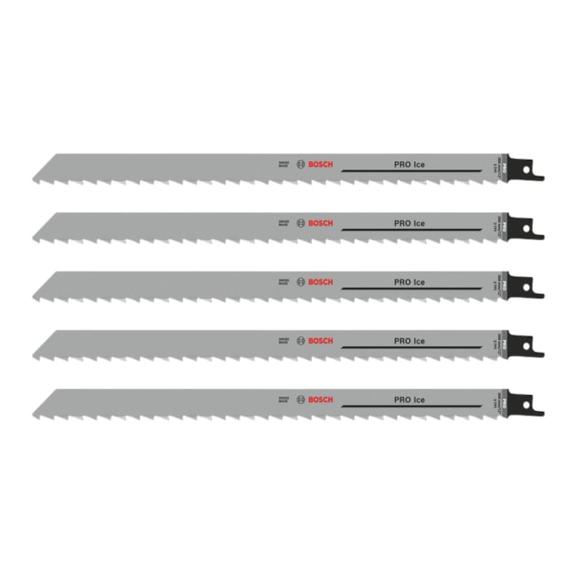Kit Lâminas de Serra Sabre PRO Ice Inox 250mm Congelados S1211K com 5 Peças 2608652900 BOSCH-1effd1c8-1f95-4d7e-991b-6b358bf4e85a