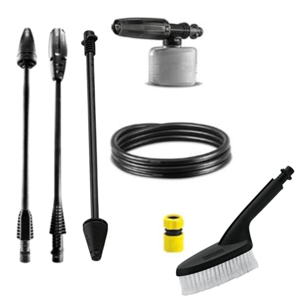 Kit Lavadora de Alta Pressão 1815 Libras 360L/H 1500W K3 FORCE TURBO com Auto Escova e Tubeira Turbo KARCHER-8e2f31b5-3326-457c-ae34-6fba5d57fae2