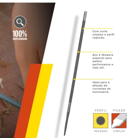 Kit Limas para Motosserra sem Cabo 8