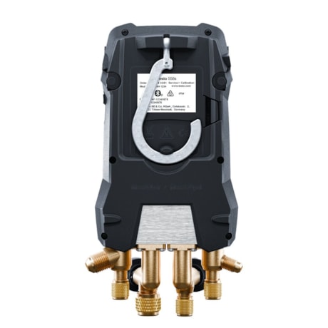 Kit Manifold Digital Bluetooth TH Sonda Medição Vácuo Temp 2 Pinça Cabo USB e Maleta sem Mangueira TESTO 558s TESTO-b89f9325-3685-43bc-a242-7200bcb40883