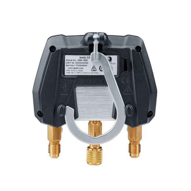 Kit Manifold Digital com Válvula 2 Vias e Bluetooth 550i TESTO-239d7873-5245-49f0-a9ba-c76e77b569b5