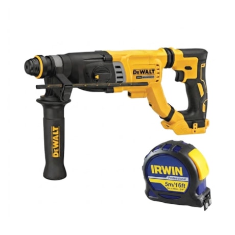 Kit Martelete Perfurador DCH263B DEWALT 20V Brushless sem Bateria e Carregador + Trena Manual 5 Metros IW13950 IRWIN-0a39fb98-d34d-48aa-8d38-d4f4a8f0b992