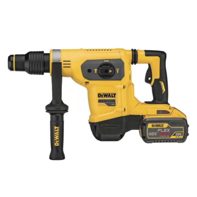 Kit Martelete Perfurador DCH481X2 DEWALT 60V 2 Baterias 9.0Ah Carregador 220V e Maleta + Trena Manual 5 Metros IW13950 IRWIN-45acf480-6882-4666-af61-81b718cc773f