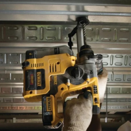 Kit Martelete Perfurador Rompedor DCH273B DEWALT SDS Plus Brushless 20V sem Bateria e Carregador + Trena Manual 5 Metros IW13950 IRWIN-2828bff4-bc82-4f92-b97c-5278571087e2