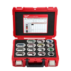 Kit Matriz Cobre Desencapador de Cabos com 15 Peças 49-12-KITC MILWAUKEE