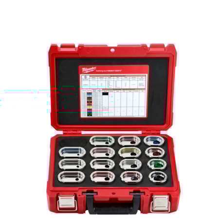 Kit Matriz Conectores Tipo U para Desencapador de Cabos Cobre 15 Peças 49-12-KITC MILWAUKEE-0802f882-2c8b-4398-b4da-a9d2ac5d066e