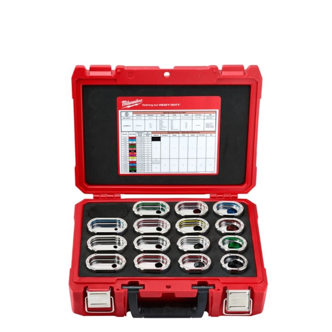 Kit Matriz Conectores Tipo U para Desencapador de Cabos Cobre 15 Peças 49-12-KITC MILWAUKEE-5396a074-7e57-4b08-8ec1-88becc33a4f0