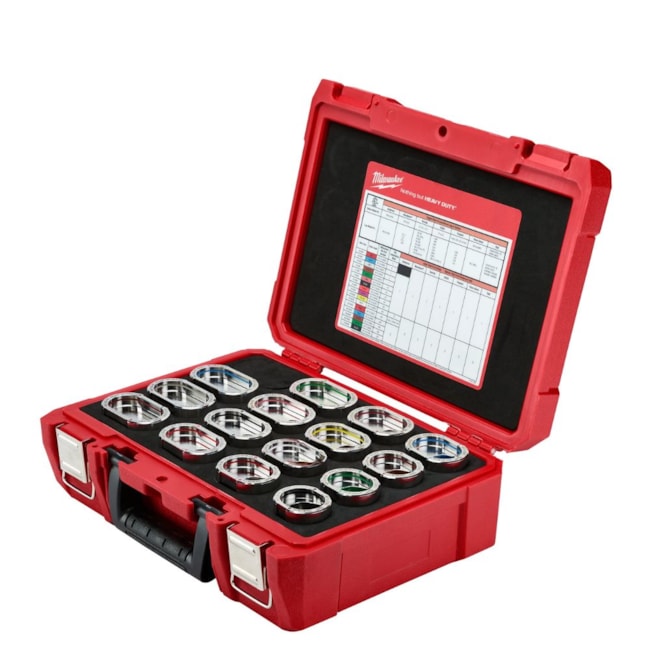 Kit Matriz Conectores Tipo U para Desencapador de Cabos Cobre 15 Peças 49-12-KITC MILWAUKEE-c65d2099-d1db-4700-aa9e-1a24dfa0659c