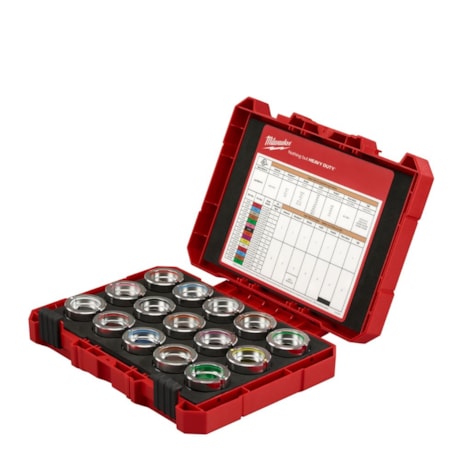 Kit Matriz Conectores Tipo U para Desencapador de Cabos Cobre 15 Peças 49-16-KITC MILWAUKEE-fbde1b34-093a-4402-9ca2-2eb70719d346