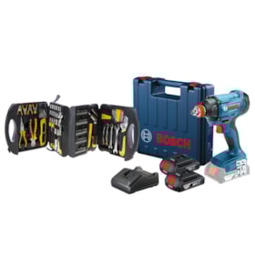 Kit Mecânico com Chave de Impacto + Maleta + Acessórios e Ferramentas BOSCH