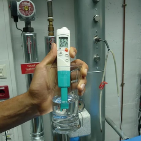 Kit Medidor Portátil pH / Temperatura para Líquidos 0 a 14pH a 0 a +60C° 206-PH1 TESTO-1398e2e1-c4ad-489b-9a31-b32305b5dc03