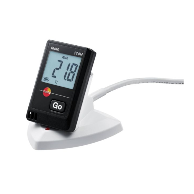 Kit Mini Data Logger Temperatura/Umidade -20 a +70 °C 174H TESTO-12d62e83-8a70-4a06-b73f-11cf7609305d