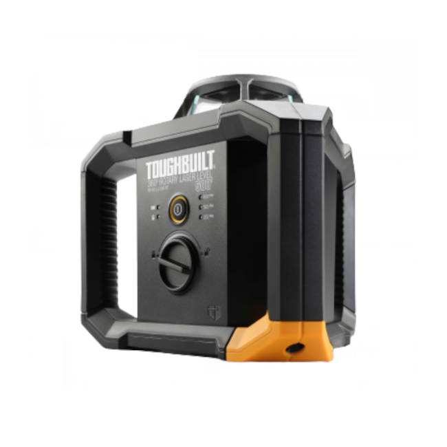Kit Nível Laser Rotativo 152M 360º com Receptor de Laser Tripé e Maleta TB-H2S4-LL-500 TOUGHBUILT-f297ae0d-4157-421f-9763-40135a46bf18